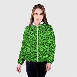 Куртка с капюшоном женская Кинза, цвет: 3D-белый — фото 2