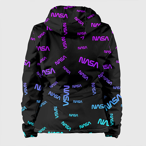 Женская куртка NASA NEON PATTERN / 3D-Белый – фото 2