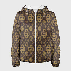Куртка с капюшоном женская Monogramm Pattern Dope Camo Dope Street Market, цвет: 3D-белый