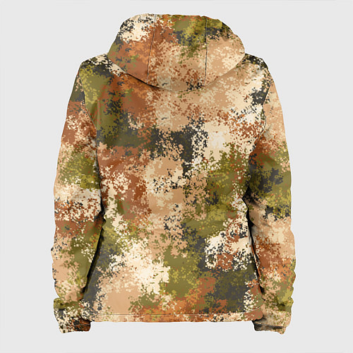 Женская куртка Камуфляж Василиск Степь / 3D-Белый – фото 2