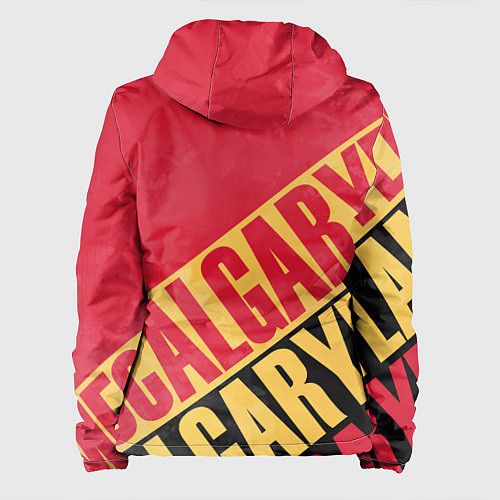 Женская куртка Calgary Flames Калгари Флэймз / 3D-Черный – фото 2