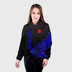 Куртка с капюшоном женская SUZUKI СУЗУКИ, цвет: 3D-черный — фото 2
