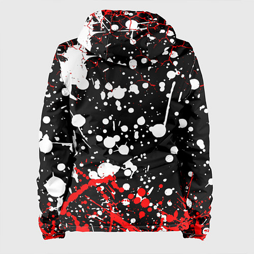 Женская куртка Toyota тойота брызги красок / 3D-Черный – фото 2