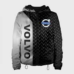 Куртка с капюшоном женская VOLVO ВОЛЬВО СТАЛЬ, цвет: 3D-черный
