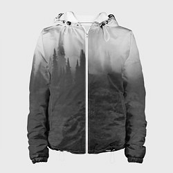 Женская куртка Туманный лес - туман