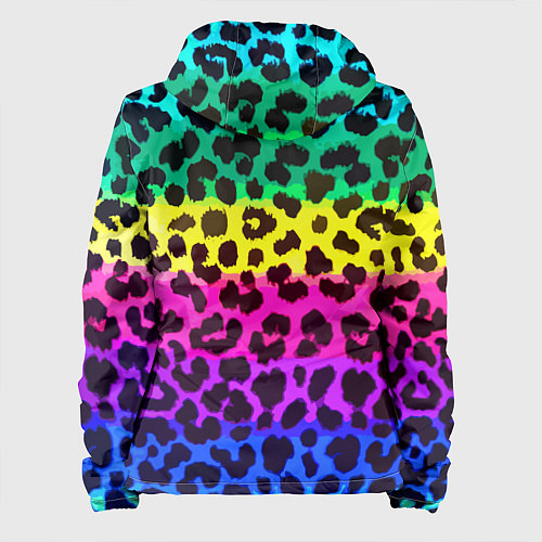 Женская куртка Leopard Pattern Neon / 3D-Белый – фото 2