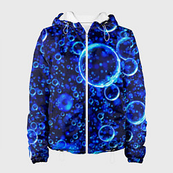 Женская куртка Пузыри воздуха в воде Pattern