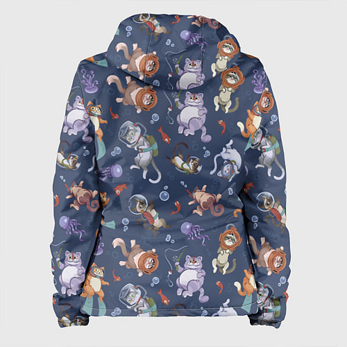 Женская куртка Морские Котики: Цветное / 3D-Белый – фото 2