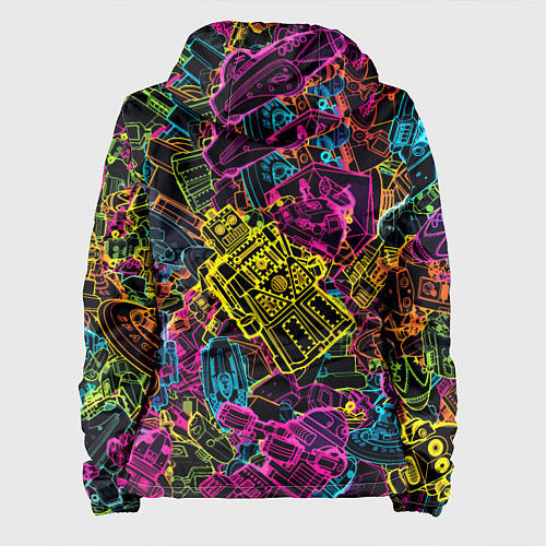 Женская куртка Cyber space pattern Fashion 3022 / 3D-Белый – фото 2