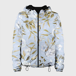 Женская куртка Цветы Золотые Листья