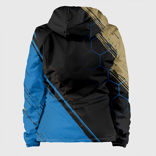 Женская куртка INTER Pro Football Краска / 3D-Черный – фото 2