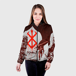 Куртка с капюшоном женская БЕРСЕРК РУБАКА, цвет: 3D-черный — фото 2