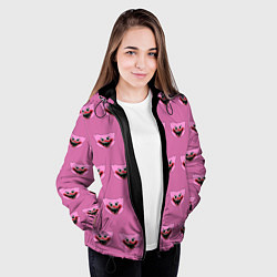 Куртка с капюшоном женская Киси Миси спасла нас, цвет: 3D-черный — фото 2