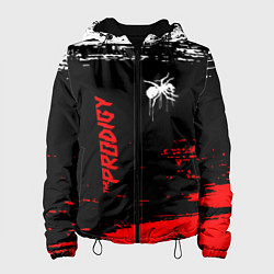 Куртка с капюшоном женская The prodigy : дарование, цвет: 3D-черный