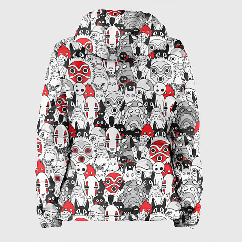 Женская куртка Studio Ghibli Stars / 3D-Белый – фото 2