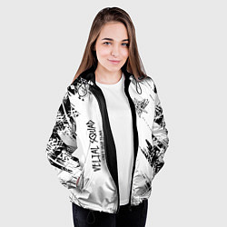 Куртка с капюшоном женская Velial squad - велиал сквад, цвет: 3D-черный — фото 2