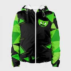 Куртка с капюшоном женская GreenMini HuggyWuggyPoppy Playtime, цвет: 3D-белый