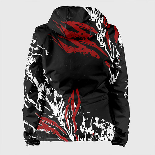 Женская куртка BERSERK BLACK MASK - БЕРСЕРК ЧЁРНАЯ МАСКА / 3D-Белый – фото 2