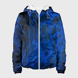 Женская куртка Синий абстрактный дым