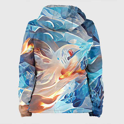 Женская куртка Ice & flame / 3D-Белый – фото 2