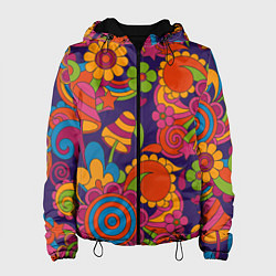 Женская куртка Психоделический сюжет