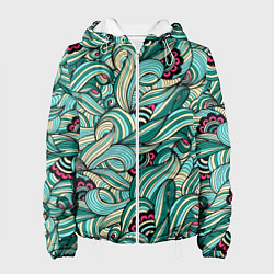 Женская куртка ПЕРЕПЛЕТЕНИЕ ЛИСТВЫ