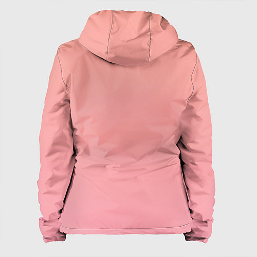 Женская куртка Gradient Roseanna Orange to pink / 3D-Белый – фото 2