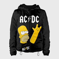 Женская куртка AC DC ГОМЕР СИМПСОН SIMPSONS