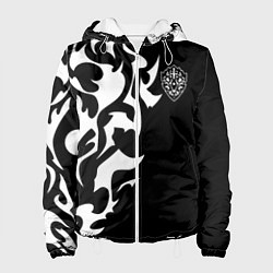 Куртка с капюшоном женская ПРОКЛЯТЫЙ ЩИТ ВОСХОЖДЕНИЕ ГЕРОЯ, цвет: 3D-белый