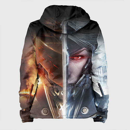 Женская куртка METAL GEAR RISING САМУРАЙ / 3D-Белый – фото 2