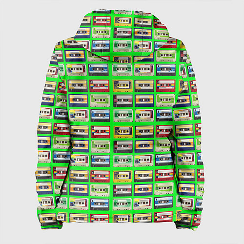 Женская куртка VINTAGE AUDIO CASSETTES / 3D-Белый – фото 2