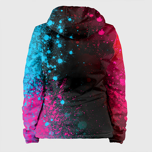 Женская куртка Five Finger Death Punch Neon Gradient / 3D-Черный – фото 2