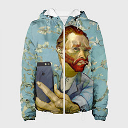 Женская куртка Ван Гог Селфи - Арт Портрет