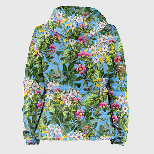Женская куртка Милые Цветы / 3D-Белый – фото 2