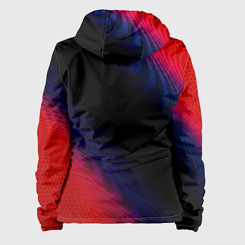 Женская куртка SsangYong красный карбон / 3D-Черный – фото 2