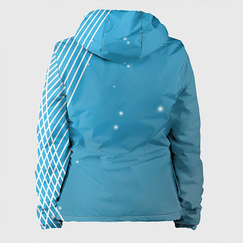 Женская куртка Тоттенхэм хотспур Абстракция / 3D-Белый – фото 2