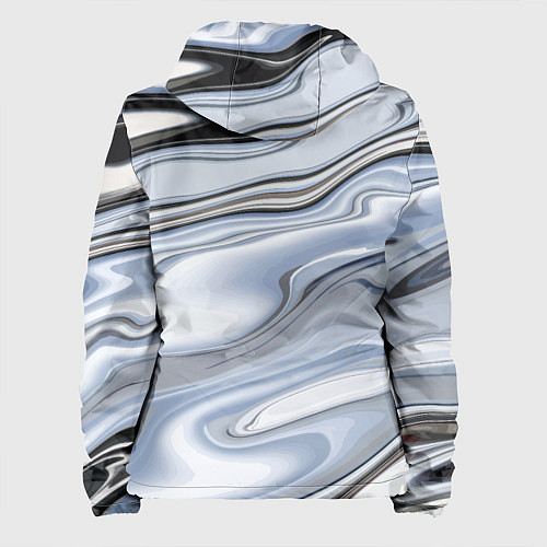 Женская куртка Серебристая поверхность воды / 3D-Белый – фото 2