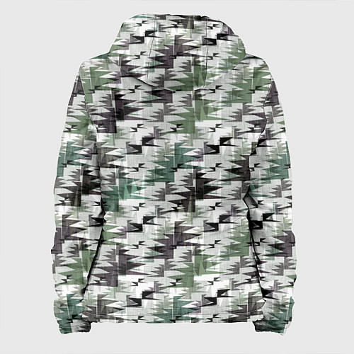 Женская куртка Абстрактный камуфляжный светлый / 3D-Белый – фото 2