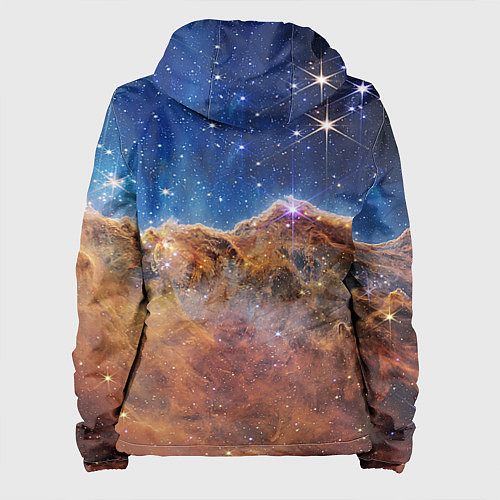 Женская куртка Туманность Киля / 3D-Белый – фото 2