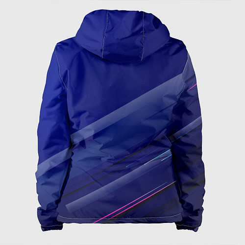 Женская куртка Bayern munchen Абстракция / 3D-Белый – фото 2