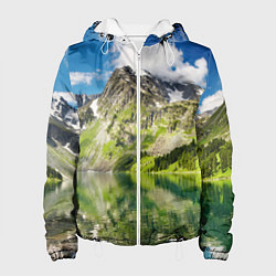 Женская куртка Живописное горное озеро