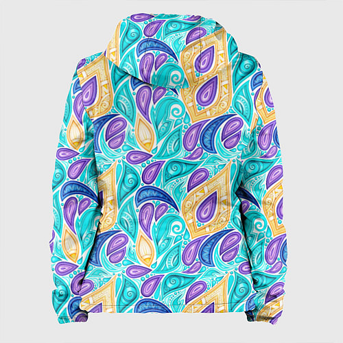 Женская куртка Узоры капельки / 3D-Белый – фото 2