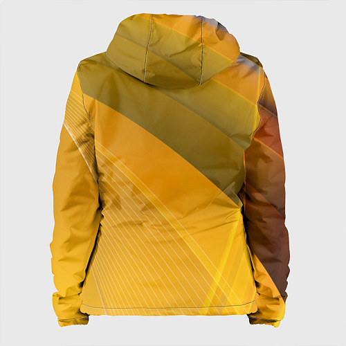 Женская куртка Lamborghini - абстракция / 3D-Белый – фото 2