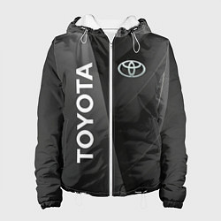 Женская куртка Toyota - серая абстракция