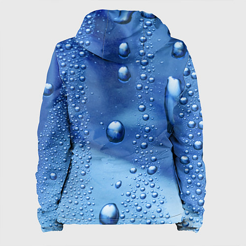 Женская куртка Subaru - капли / 3D-Белый – фото 2