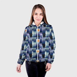 Куртка с капюшоном женская Предвестник осени Пауль Клее, 1922, цвет: 3D-белый — фото 2