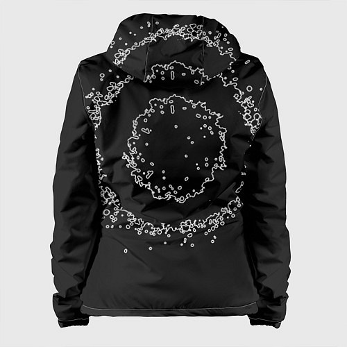 Женская куртка Jiu-Jitsu red sun Brazil / 3D-Белый – фото 2