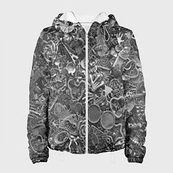 Женская куртка Металлические предметы