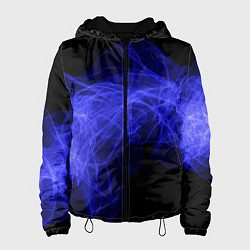 Женская куртка Синяя звуковая волна
