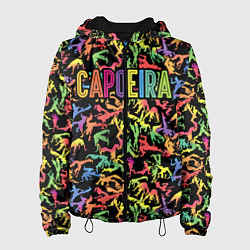 Куртка с капюшоном женская Capoeira colorful mens, цвет: 3D-черный
